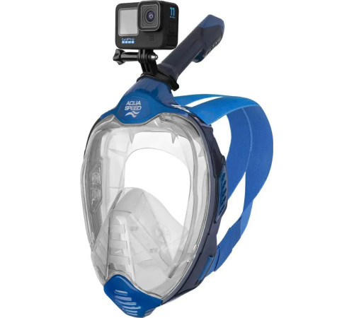 Повнолицьова маска Aqua Speed VEIFA ZX 9855 розмір S/M, синя