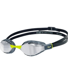 Окуляри для плавання Arena AIR SONIC MIRROR, чорно-сірі