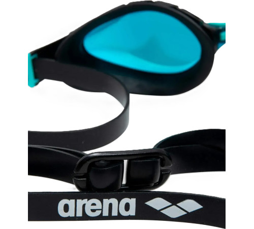 Окуляри для плавання Arena AIR SONIC MIRROR, чорно-бірюзові
