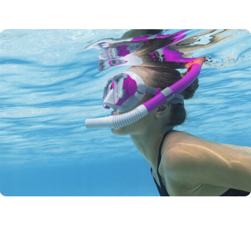 Набір для дайвінгу Bestway 24029-04, сіро-фіолетовий