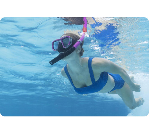 Набір для дайвінгу Bestway 24021, чорно-фіолетовий