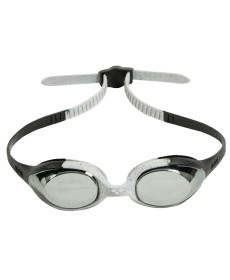Окуляри для плавання дитячі Arena SPIDER JR MIRROR, чорно-сірі