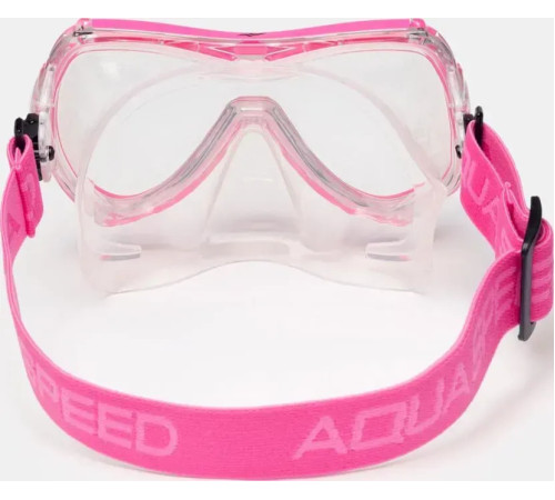 Маска для дайвінгу Aqua Speed RAY FS, рожева
