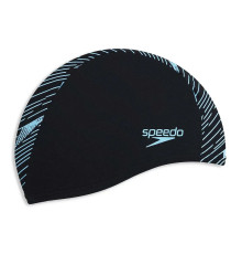 Шапочка для плавання Speedo BOOM ULTRA PACE CAP, чорно-синя