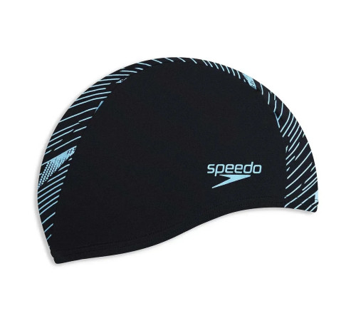 Шапочка для плавання Speedo BOOM ULTRA PACE CAP, чорно-синя