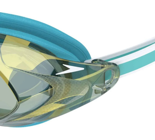 Окуляри для плавання Speedo WOMENS VANQUISHER 3.0 MIRRORED, бірюзові