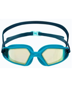 Окуляри для плавання дитячі Speedo HYDROPULSE MIRROR GOG JU, бірюзові