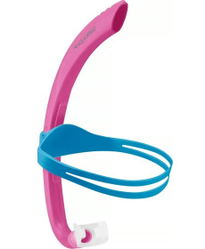 Дихальна трубка для плавання AQUA Speed Juno Junior 62928, рожево-синя