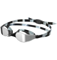 Окуляри для плавання дитячі Speedo HYPER FLYER MIRRORED, чорно-сірі