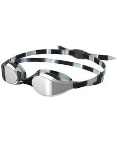 Окуляри для плавання дитячі Speedo HYPER FLYER MIRRORED, чорно-сірі