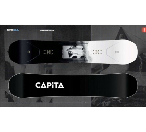 Сноуборд Capita SUPERDOA 160 см Сноуборд Capita SUPERDOA 160 см