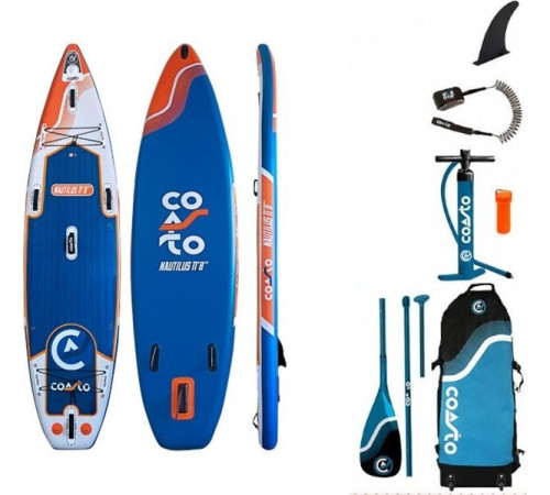 Надувна SUP дошка (Сапборд) Coasto Nautilus 11.8 XL 355 Надувна SUP дошка (Сапборд) Coasto Nautilus 11.8 XL 355