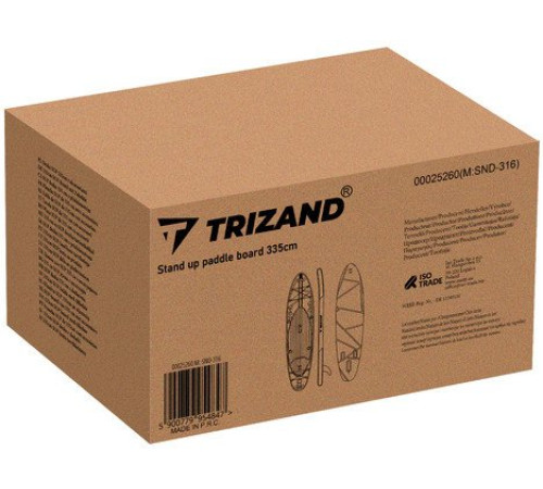 Надувна SUP дошка (Сапборд) Trizand 25260 335 Надувна SUP дошка (Сапборд) Trizand 25260 335