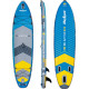 Надувна SUP дошка (Сапборд) Rebel Active RBA-4507 335 синьо-сіра