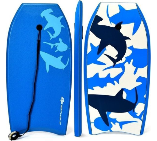 Bodyboard для серфінгу Costway OP3855-L, 104 см Bodyboard для серфінгу Costway OP3855-L, 104 см