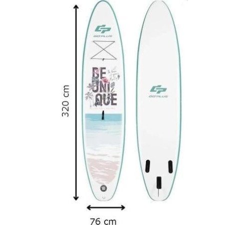 Надувна SUP дошка (Сапборд) Costway 320 Надувна SUP дошка (Сапборд) Costway 320
