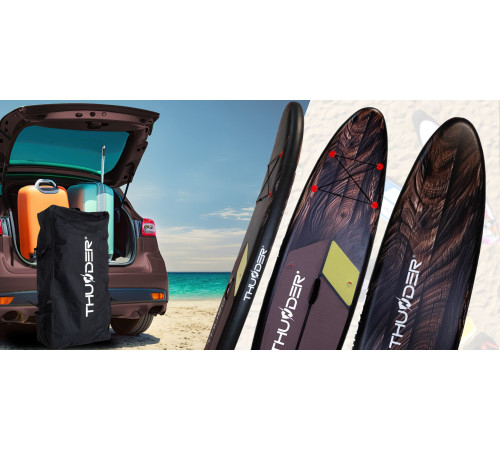Надувна SUP дошка (Сапборд) THUNDER WOOD 320