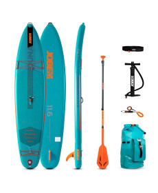 Надувна SUP дошка (Сапборд) JOBE Aero Duna 11.6 350 бірюзово-помаранчева