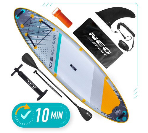 Надувна SUP дошка (Сапборд) Neo-Sport 170205 Aquasurf 320 х 84 х 15 см