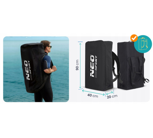Надувна SUP дошка (Сапборд) Neo-Sport 170205 Aquasurf 320 х 84 х 15 см