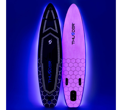 Надувна SUP дошка (Сапборд) з LED підсвічуванням THUNDER LUMOS 320 Надувна SUP дошка (Сапборд) з LED підсвічуванням THUNDER LUMOS 320