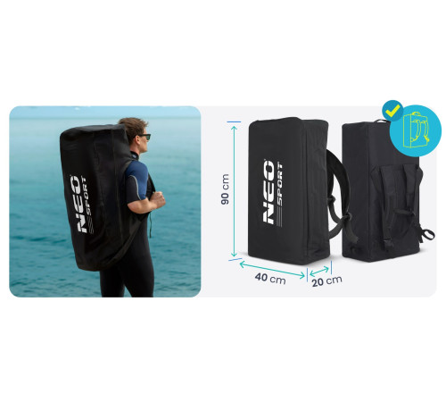 Надувна SUP дошка (Сапборд) Neo-Sport 170206 Aquasurf 320 х 84 х 15 см