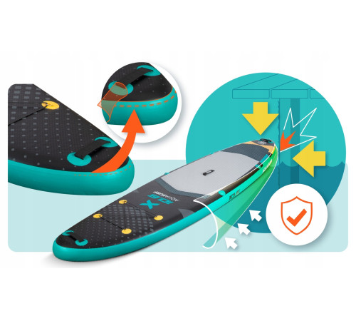 Надувна SUP дошка (Сапборд) Neo-Sport 170207 Aquasurf 320 х 84 х 15 см