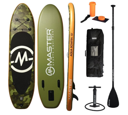 Deska SUP Paddleboard Dmuchana Zestaw do Pływania MASTER Aqua Bowfin - 10