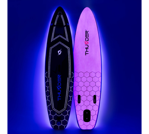 Надувна SUP дошка (Сапборд) з LED підсвічуванням THUNDER MOSSA 320 Надувна SUP дошка (Сапборд) з LED підсвічуванням THUNDER MOSSA 320