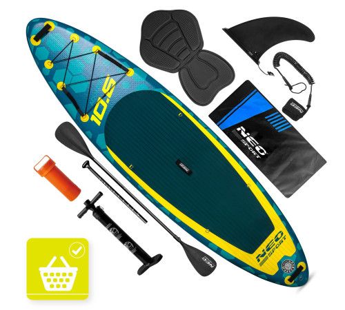 Надувна SUP дошка (Сапборд) Neo-Sport 170213 Aquasurf 320 х 84 х 15 см