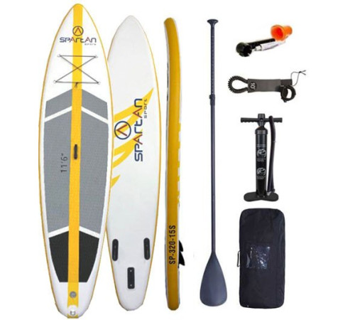 Надувна SUP-дошка SPARTAN 320 x 76 x 15 см 140 кг Надувна SUP-дошка SPARTAN 320 x 76 x 15 см 140 кг