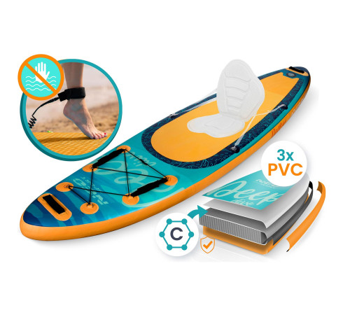 Надувна SUP дошка (Сапборд) Neo-Sport 170214 Aquasurf 320 х 84 х 15 см