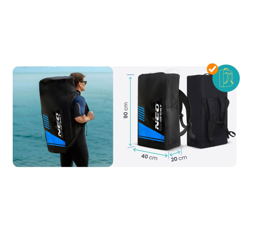 Deska SUP Reefbreak 350 x 81 x 15 cm Neo-Sport 170311