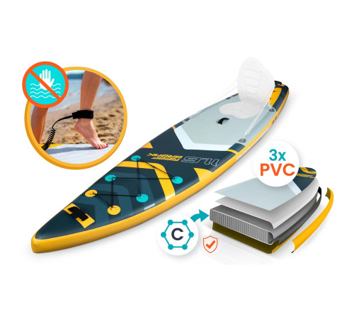 Deska SUP Reefbreak 350 x 81 x 15 cm Neo-Sport 170106