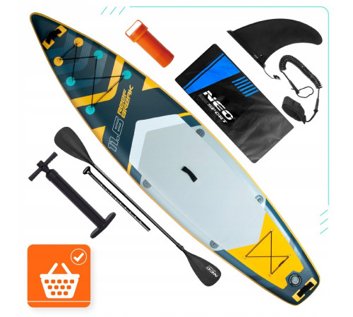 Надувна SUP дошка (Сапборд) Neo-Sport 170106 Reefbreak 350 х 81 х 15 см