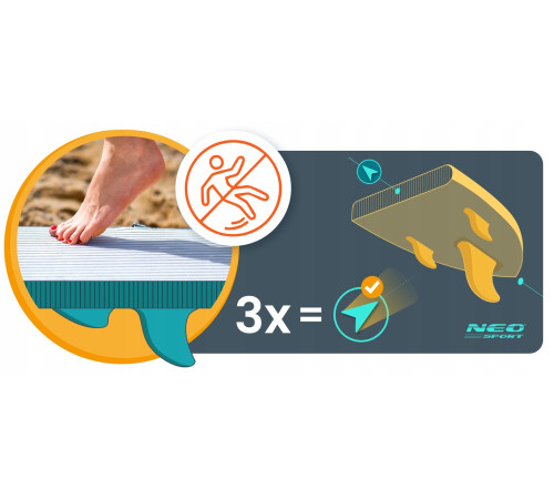 Надувна SUP дошка (Сапборд) Neo-Sport 170106 Reefbreak 350 х 81 х 15 см