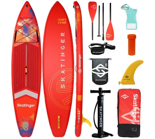 Надувна SUP дошка (Сапборд) Skatinger Interstellar 350 см Надувна SUP дошка (Сапборд) Skatinger Interstellar 350 см