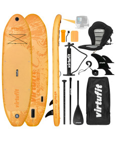 Надувна SUP дошка (Сапборд) VIRTUFIT CRUISER 305, оранжева