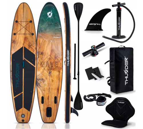 Надувна SUP дошка (Сапборд) THUNDER WOOD 350