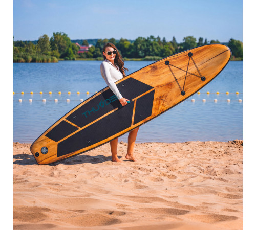 Надувна SUP дошка (Сапборд) THUNDER WOOD 350