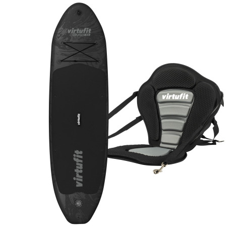 VIRTUFIT DESKA SUP CRUISER 305 Z SIEDZISKIEM I AKCESORIAMI CZARNY
