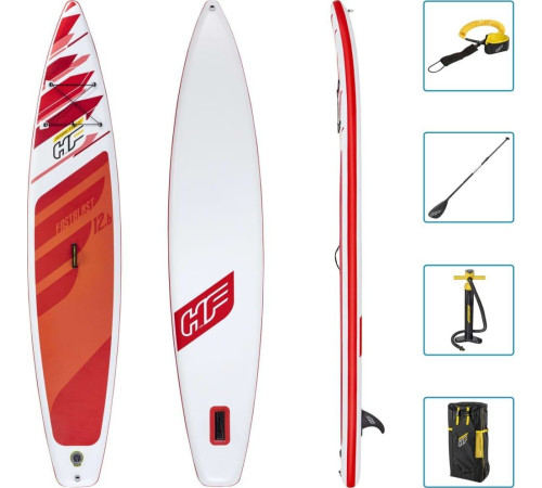 Надувна SUP дошка (Сапборд) Bestway 65343 Hydro Force Fastblast Tech 381 Надувна SUP дошка (Сапборд) Bestway 65343 Hydro Force Fastblast Tech 381