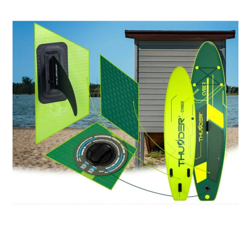 Надувна SUP дошка (Сапборд) THUNDER CYBER 320 Надувна SUP дошка (Сапборд) THUNDER CYBER 320