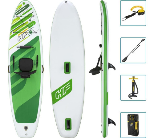 Надувна SUP дошка (Сапборд) Bestway 65310 Hydro Force Freesoul Tech Convertible 340 Надувна SUP дошка (Сапборд) Bestway 65310 Hydro Force Freesoul Tech Convertible 340