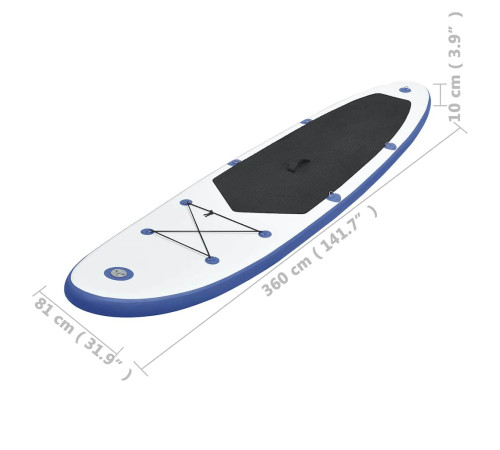 Надувна SUP дошка (Сапборд) vidaXL 92202 360 Надувна SUP дошка (Сапборд) vidaXL 92202 360