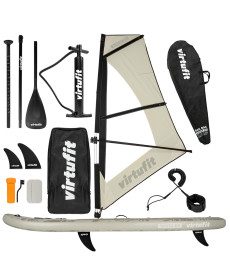 Надувна SUP дошка (Сапборд) VIRTUFIT SURFER 305, бежева