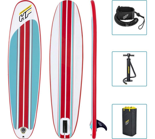 Надувна SUP дошка (Сапборд) Bestway 65336 Hydro Force Compact Surf 243 Надувна SUP дошка (Сапборд) Bestway 65336 Hydro Force Compact Surf 243