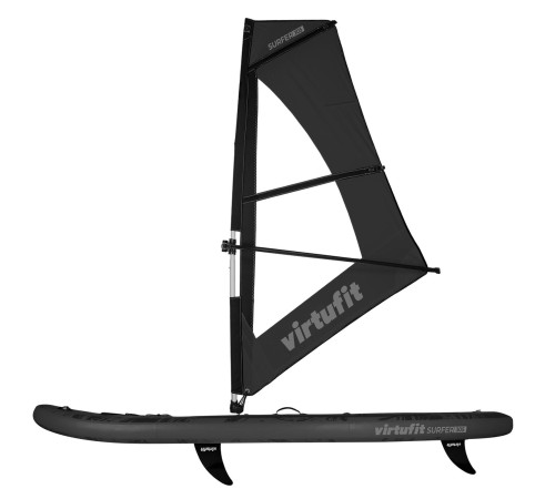 Надувна SUP дошка (Сапборд) VIRTUFIT SURFER 305, чорна