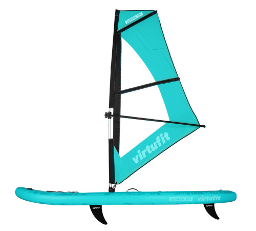 Надувна SUP дошка (Сапборд) VIRTUFIT SURFER 305, бірюзова
