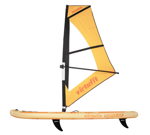 VIRTUFIT DESKA SUP SURFER 305 Z ŻAGLEM I AKCESORIAMI POMARAŃCZOWY
